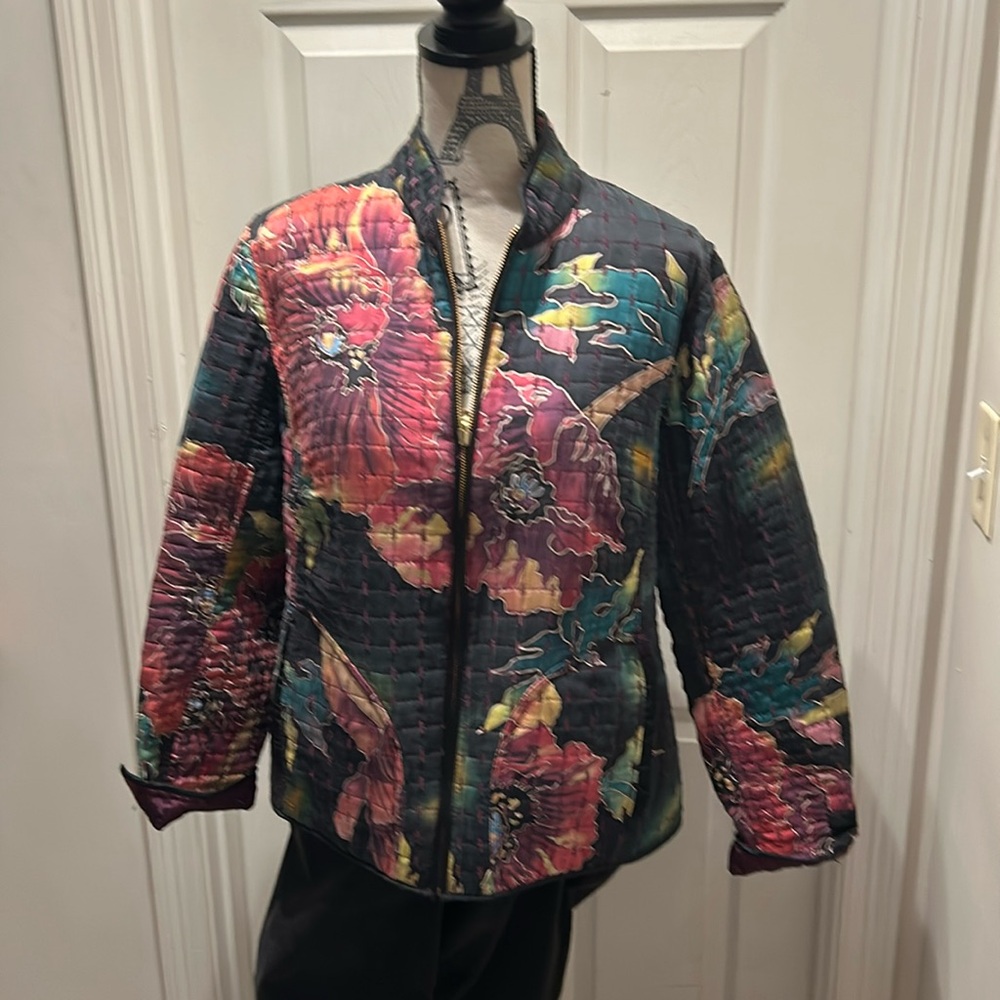 COPY - Simply Silk Reverseable Jacket 2 in 1